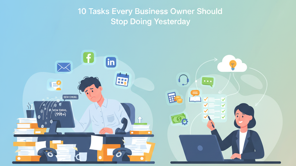 10 Tasks Every Business Owner Should Stop Doing Yesterday